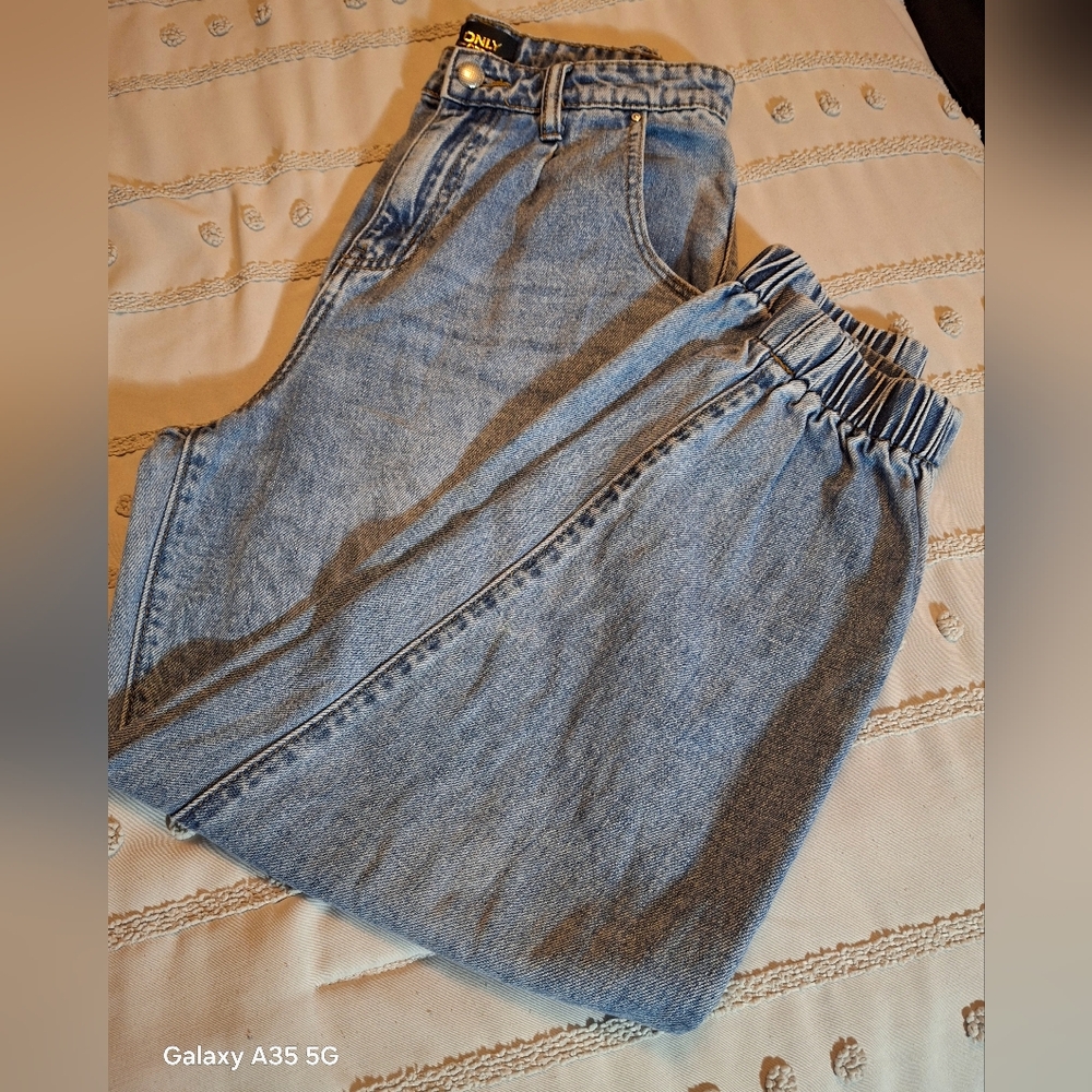 ONLY Blue Denim Jeans For Women's Size XS. - Picture 4 of 5